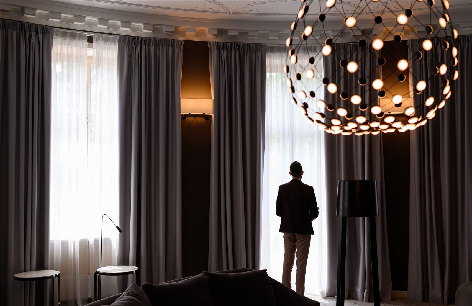 Automated curtains and blinds for luxury homes